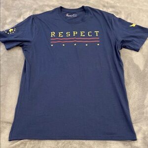 Under Armour Blue and Yellow Short Sleeve Tee